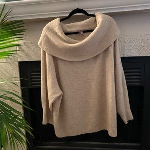 H&M off the shoulder sweater